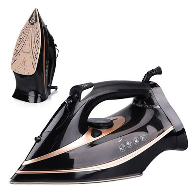2400W Roupas Ferros de vapor com sola de cerâmica Turbo de vapor vertical