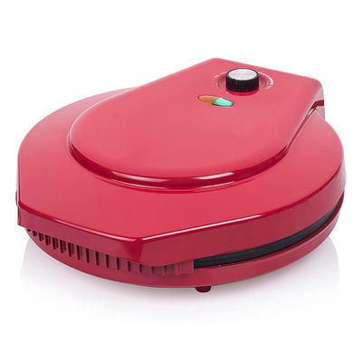 Fábrica de Ningbo 12 polegadas não-aderente Calzone Pizza Maker forno em Red Home Use Fast FunElectric Multi Pizza Maker