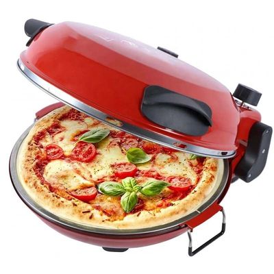 Preço direto da fábrica Forno de pizza de 12 polegadas não pegajoso para fazer calzone em casa vermelha