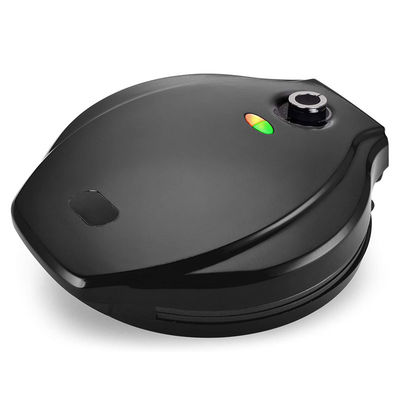 Máquina de fazer pizza elétrica de 12 polegadas não pegajosa para casa Pizza Pan Pie Calzone Cooker com controle de temperatura ajustável