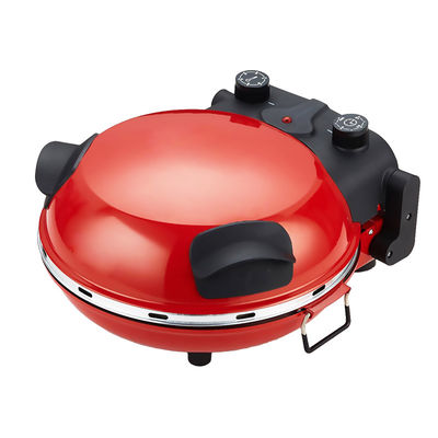 Venda a quente de casa circular multi-fução de uso móvel de frigideira de pizza e máquina de pizza elétrica portátil ao ar livre