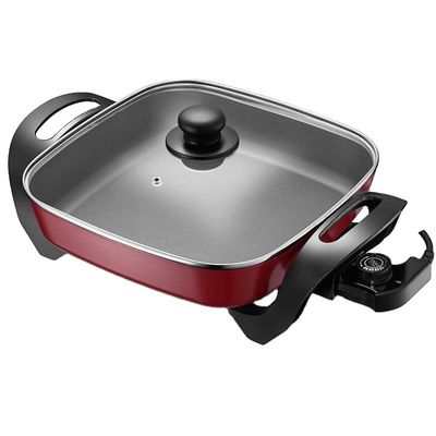 Grelha elétrica Anbo e frigideira antiaderente para cozinhar