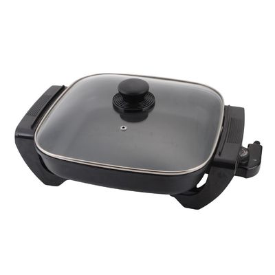 Grill e Griddle panela de pizza elétrica antiaderente panela de fritura panqueca