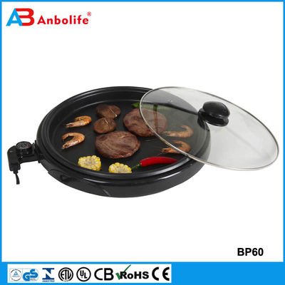 Grill e Griddle panela de pizza elétrica antiaderente panela de fritura panqueca