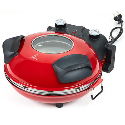 Anbolife electric 1200w multi-fuction máquina de fazer pizza portátil e máquina móvel de fazer pizza