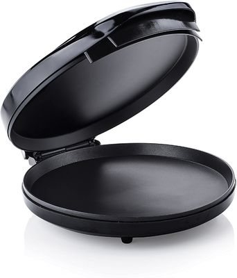 Máquina de fazer pizza multifunção com controle de temperatura ajustável Ideal para pizza quiches tartes crepes BBQ forno de pizza elétrico