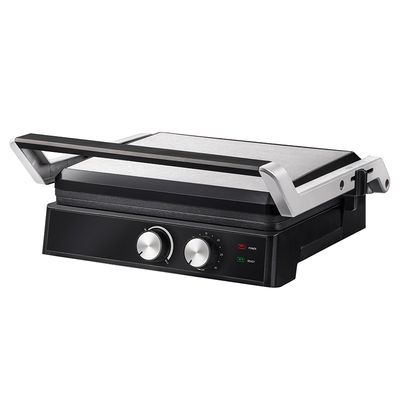 4 fatias Grill elétrico com placas desmontáveis fabricante de waffle Sandwich Panini Press Grill de contato 2200W placas intercambiáveis