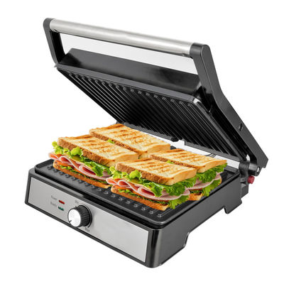 Prato removível Grill Grill Panini Grill Grill Grill sem fumaça Grill interior Grill LED touch screen Grill de contato digital