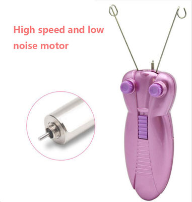 Lady Men Bee Electric Face Epilator Cordão de algodão Força solta Com Indicador Luz Remover de cabelo indolor
