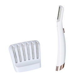 USB Ladies Produtos de Cuidados Pessoais LED Light Lady Shaver Trimmer de Sobrancelhas Elétrico