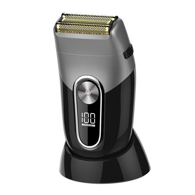 Razor elétrico de lâmina tripla para homens Barbeador de cabeça de folha