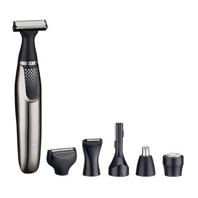 Razor elétrico de lâmina tripla para homens Barbeador de cabeça de folha