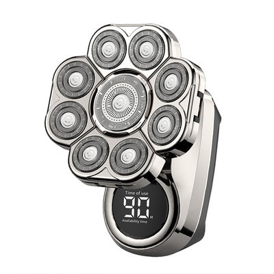 90 Mins Homens Produtos de Cuidados Pessoais Cabeça Razor Elétrico 9D Barbeador de Cabeça Flutuante