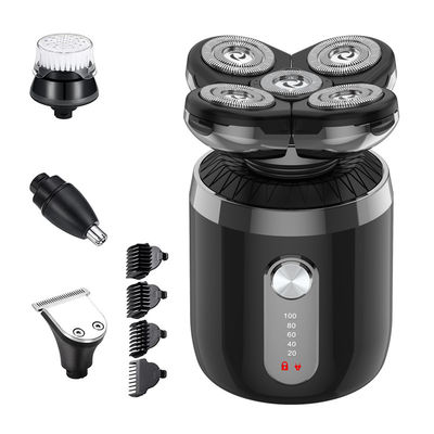 90 Mins Homens Produtos de Cuidados Pessoais Cabeça Razor Elétrico 9D Barbeador de Cabeça Flutuante