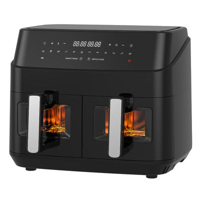 Eletrodomésticos inteligentes Forno de convecção de frigideira de ar digital sem óleo Máquina de grande capacidade