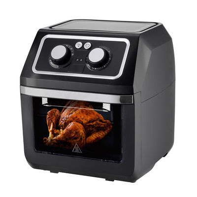 Forno de fritura de ar digital elétrico de 12L com 8 presets de cozimento Rotisserie Dehydrator Cozinha sem óleo Torradeira multifunção