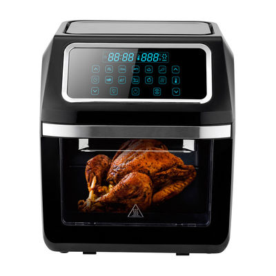 Forno de fritura de ar digital elétrico de 12L com 8 presets de cozimento Rotisserie Dehydrator Cozinha sem óleo Torradeira multifunção