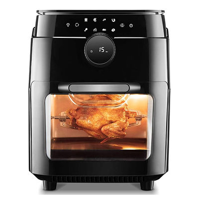 Forno de fritura digital 12L com 12 programas de toque único Torradeira Desidratador Eletrodomésticos de cozinha inteligentes Freidora Sin Aceite