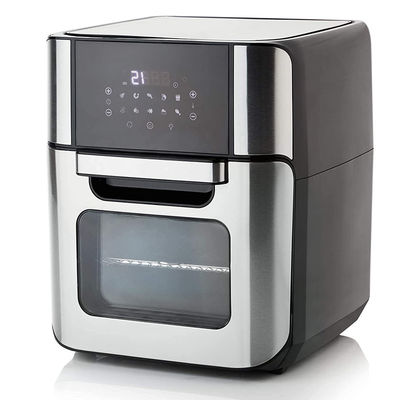 Forno de fritura digital 12L com 12 programas de toque único Torradeira Desidratador Eletrodomésticos de cozinha inteligentes Freidora Sin Aceite