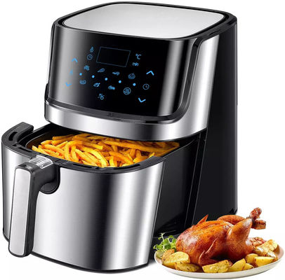 Fritadora de ar de potência 5.5l 5l 6l 7l sem óleo torradeira de rotinaria friteira de ar inteligente