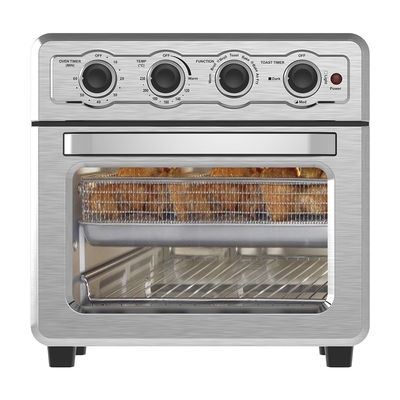 Fornos de fritura a ar de 1700W Porta francesa 5.5L 6.5L 23L Aço inoxidável saudável sem óleo