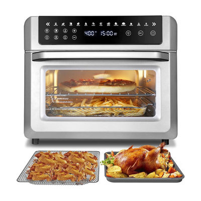 24L 12L frigorífico a ar Fornos de cozinha Aparelho de cozinha Aço inoxidável Elétrico Retro Vidro de grande capacidade