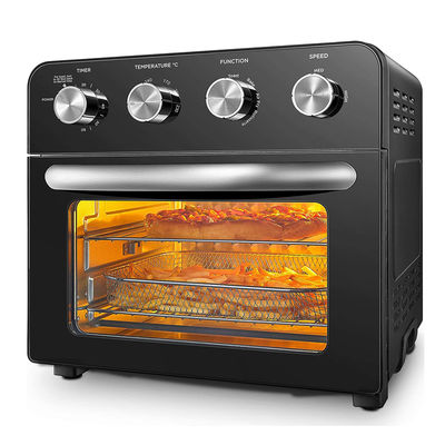 24L 12L frigorífico a ar Fornos de cozinha Aparelho de cozinha Aço inoxidável Elétrico Retro Vidro de grande capacidade