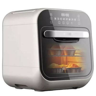 8L 1800W de aço inoxidável digital para uso doméstico com tela sensível ao toque