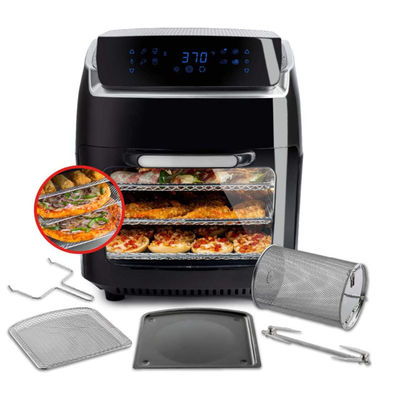 O mais recente forno de fritura a ar sem óleo personalizado aparelho de cozinha livre de óleo profundo com revestimento de aço inoxidável comercial digital