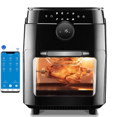 Aço inoxidável 1800W Air Fryer 12 L 14L 24L Painel de controle digital