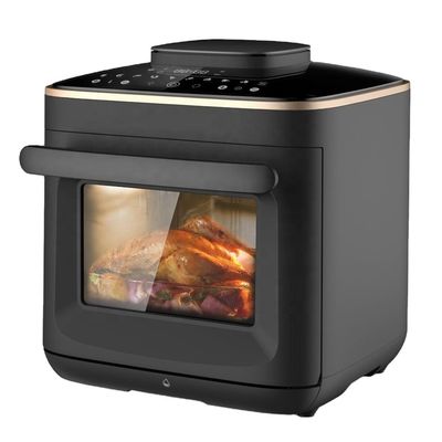 Aço inoxidável 1800W Air Fryer 12 L 14L 24L Painel de controle digital