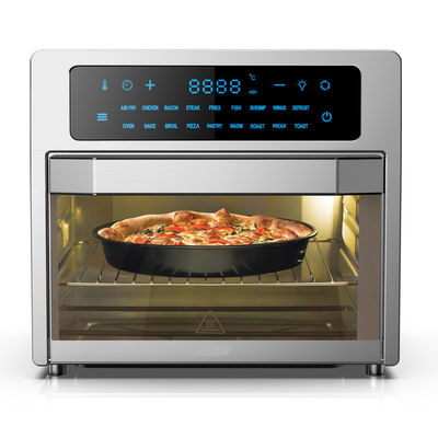 Fornos de fritura a ar de aço inoxidável multifuncionais 12L Rotisserie desidratador de convecção sem óleo