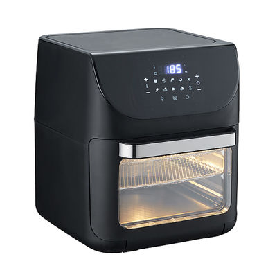 Fornos de fritura a ar de aço inoxidável multifuncionais 12L Rotisserie desidratador de convecção sem óleo