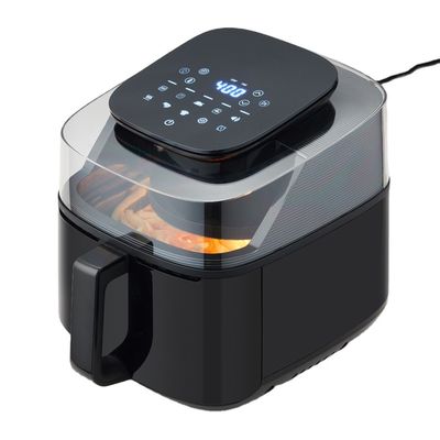 Fornos de frigorífico de ar digital de 12L de aço inoxidável de qualidade alimentar sem óleo
