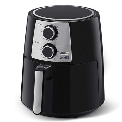 Fritadora de ar manual para uso doméstico Wifi 2L 3L 3.5L 1350W Controle de temperatura digital do termostato comercial para restaurantes