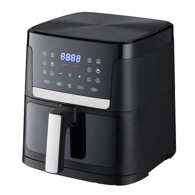 6L 7L frigorífico de ar digital 220v eléctrico inteligente grande grande capacidade forno de aço inoxidável