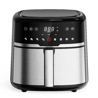 Fritadora Digital de Ar de 7L com 6 Acessórios Cozinha a Vapor Inteligente Rotisserie Fritadora de Ar
