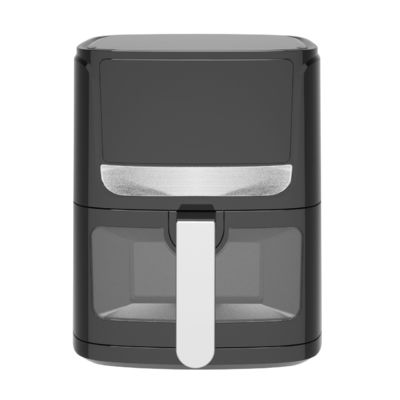 4.5 litros de silicone visual cesta de ar frigorífico de aço inoxidável fogueiras francesas sem óleo inteligente
