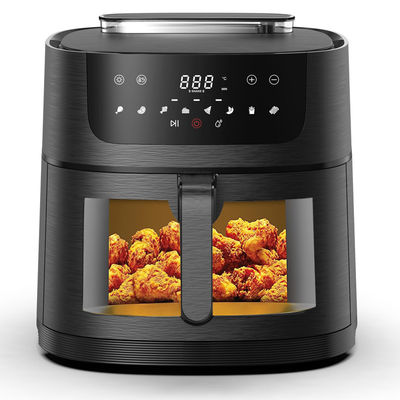 6Frigorífico digital de ar sem óleo de 0,5 litros Cozinha elétrica multifuncional de ar Frigorífico inteligente