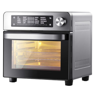 Forno Anbolife 15L Multifunção Cozinha Elétrica Inteligente Controle Digital de Aquecimento para cima+Baixo