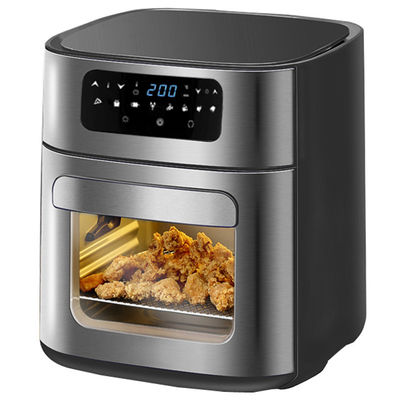 Forno Anbolife 15L Multifunção Cozinha Elétrica Inteligente Controle Digital de Aquecimento para cima+Baixo