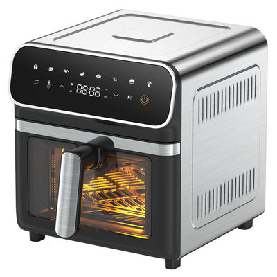 Forno Anbolife 15L Multifunção Cozinha Elétrica Inteligente Controle Digital de Aquecimento para cima+Baixo