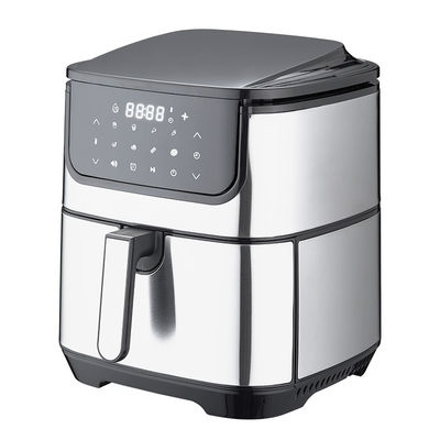 Cozinha Fritadora de ar sem óleo Eletrodoméstico Eletrodoméstico Cesto Desmontável Fritadora de ar 6L 8L