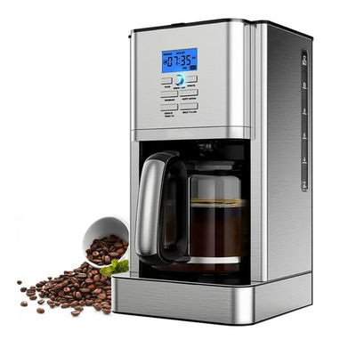 Máquina automática elétrica de café expresso com moedor para casa comercial