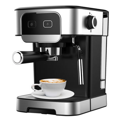 Máquina de café inteligente multifuncional de 15 bares com espuma de leite