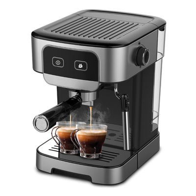 Máquina de café inteligente multifuncional de 15 bares com espuma de leite