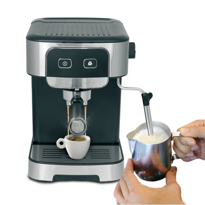 Máquina de café inteligente multifuncional de 15 bares com espuma de leite