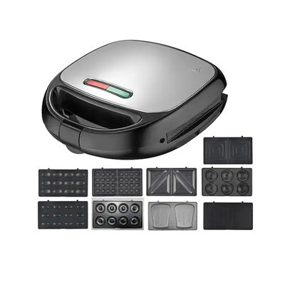 3 em 1 Mini-Breakfast Waffle Sandwich Makers Desmontável Donut Cupcake Pop