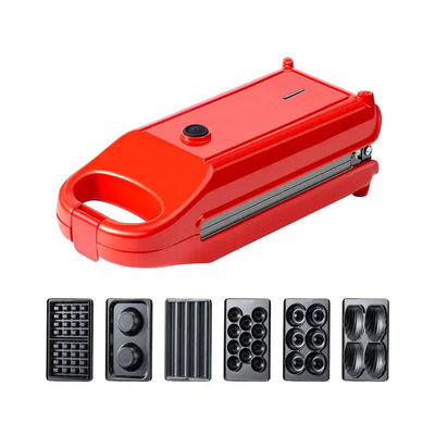 3 em 1 Mini-Breakfast Waffle Sandwich Makers Desmontável Donut Cupcake Pop