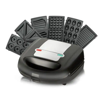 Fabricantes de sanduíches de waffle de aço inoxidável 3 em 1